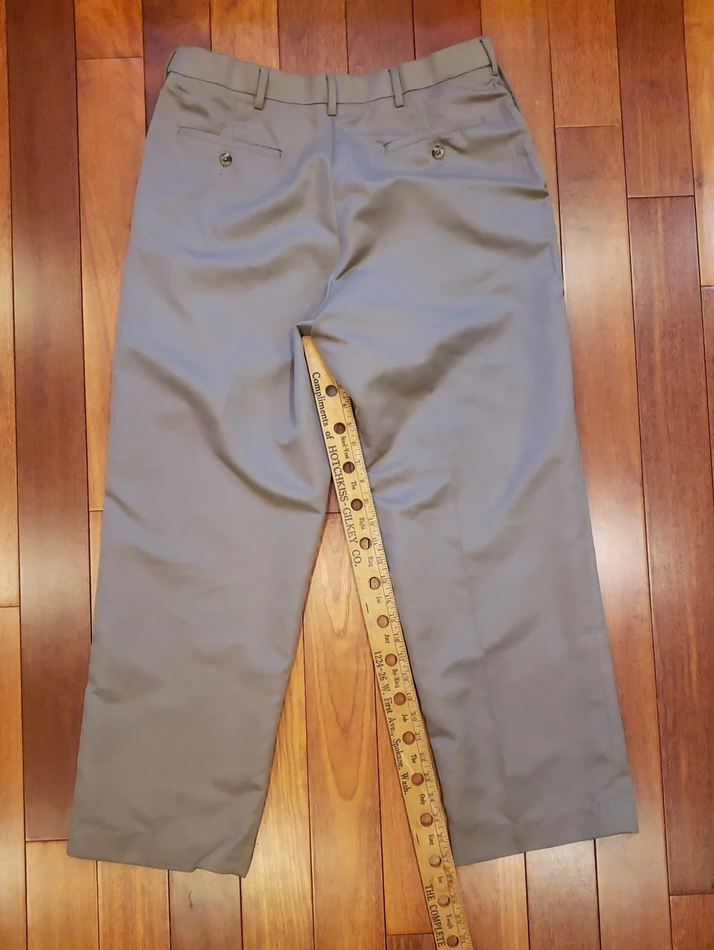 34 X 30 Men's George brand Flat Front Slacks Trousers